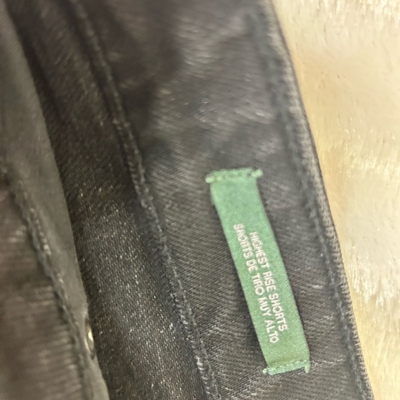 Women's‎ size 0/25 short Black Denim Shorts. Wild fable. NWT summer - Picture 3 of 5